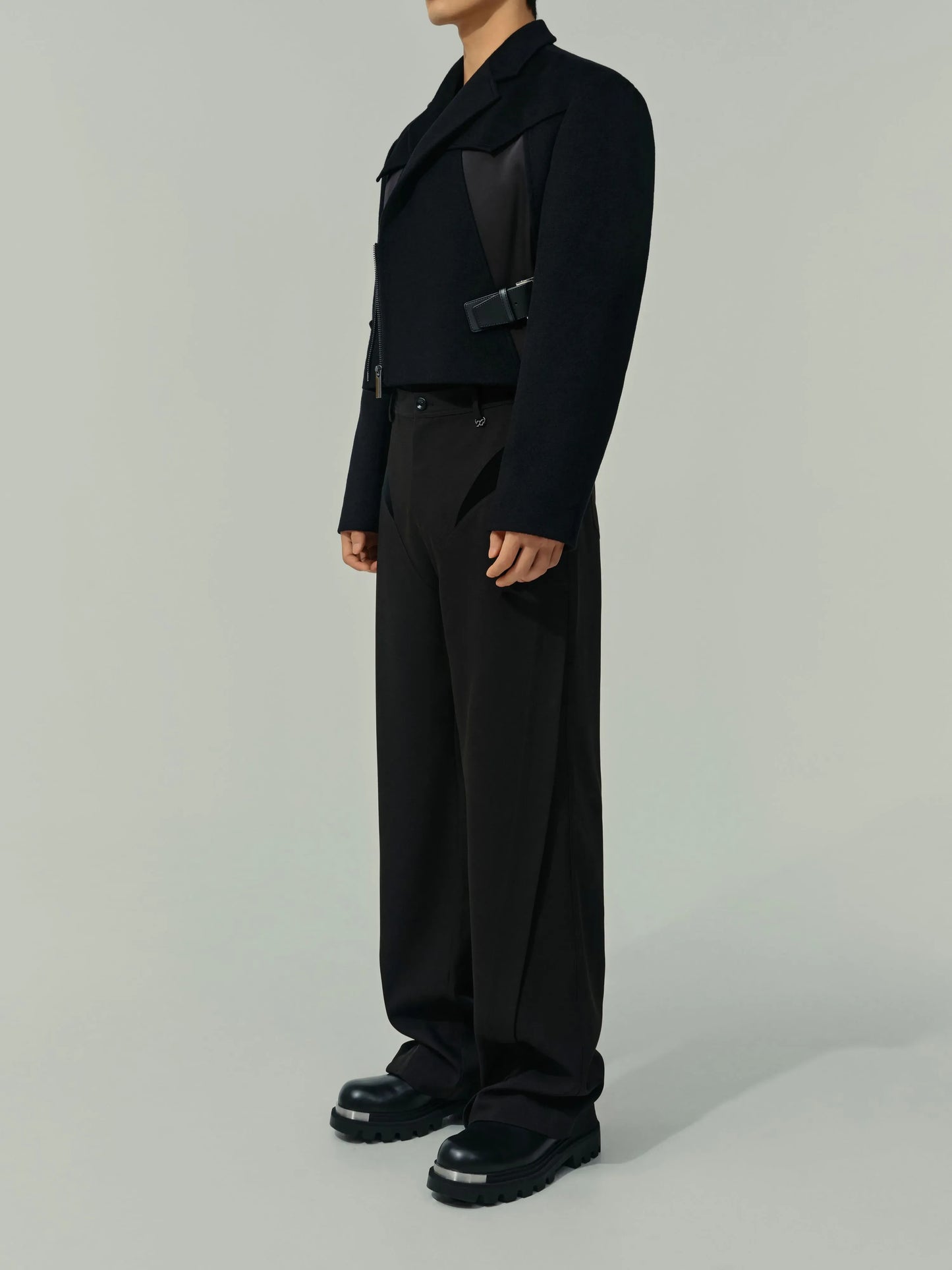 Wool Cropped Jacket