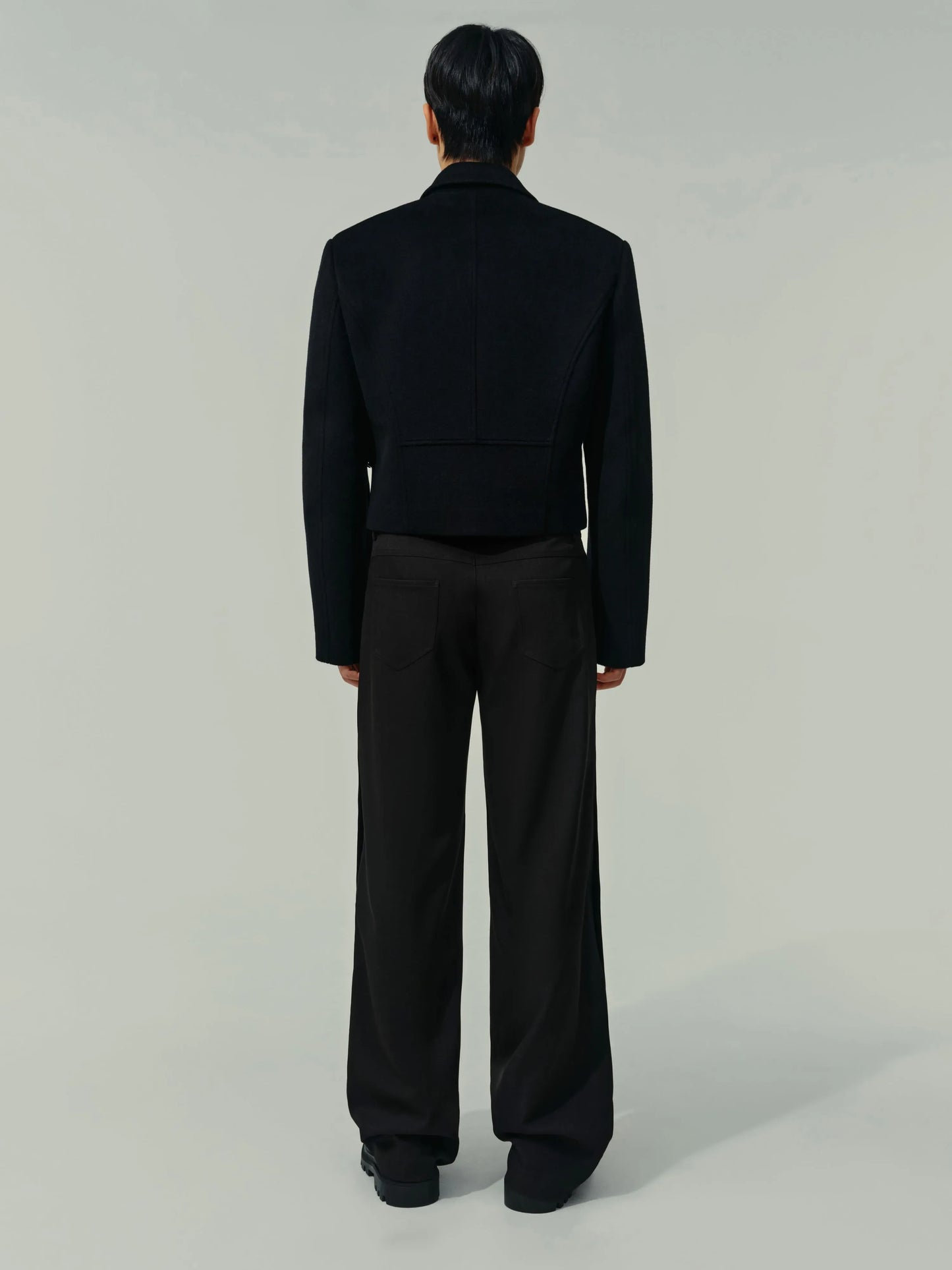Wool Cropped Jacket