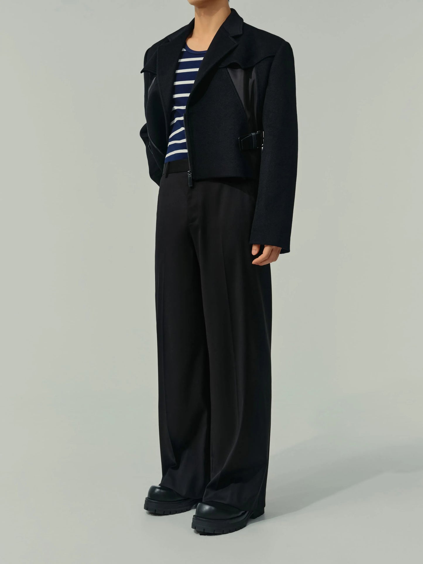 Wool Cropped Jacket