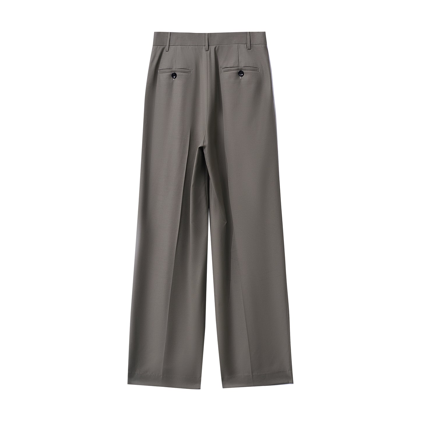 Wool Trouser with Removable Cincher  & Adjustable Wool Waist Cincher